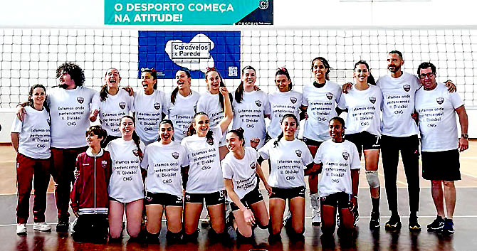 Equipa feminina do CN Ginástica está  na II Divisão Nacional em 2025/2026(T)
