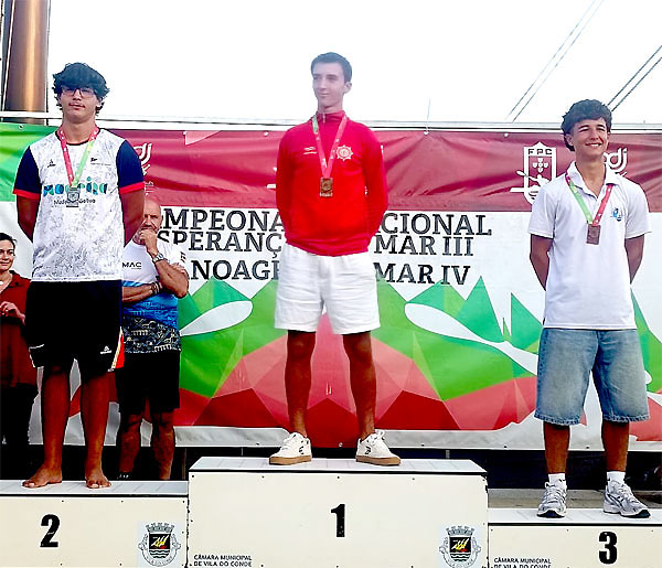 Manuel Duque (CMCS) sagrou-se campeão nacional de “Esperanças de Mar 2025”(tx)