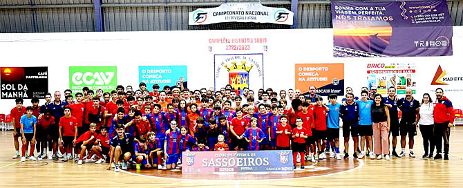 CF Sassoeiros apresentou, dos seniores, aos mais jovens, as equipas para 2025/2026(T)