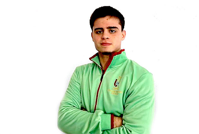 Diogo Inácio (Bombeiros de Alcabideche) no ”Campeonato da Europa” em Sub-21(T)