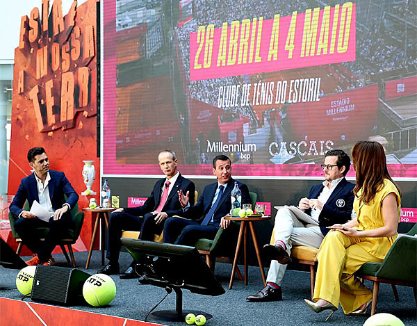 “Millennium Estoril Open” de 26 de Abril a 4 de Maio no Clube de Ténis do Estoril(tx)