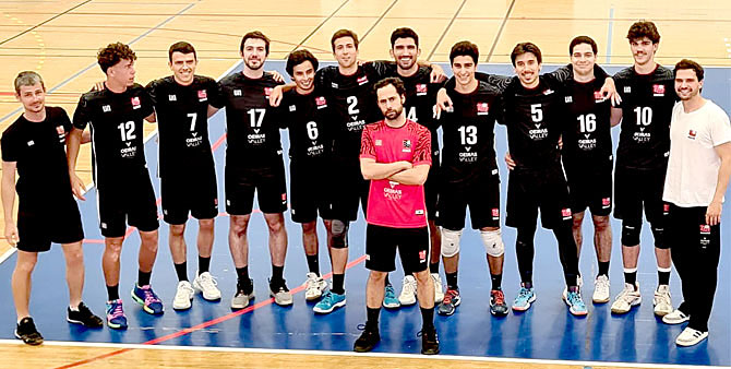 Nacional de Ginástica e Voleibol de Oeiras derrotados no adeus à época 2024/2025(tx)