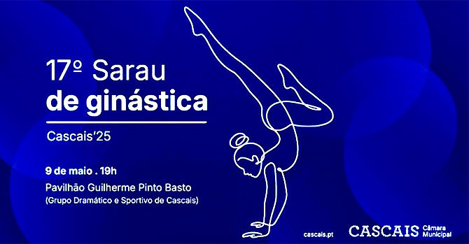 “17ª edição do “Sarau de Ginástica de Cascais” sexta-feira no pavilhão Guilherme Pinto Basto(T)