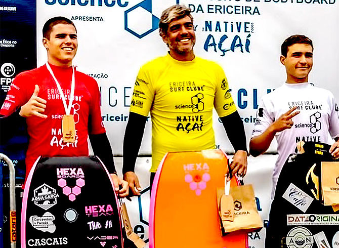 Vitória de Guilherme Santos (Aqua Carca) na 2.ª etapa do “Nacional de Bodysurf”(T)