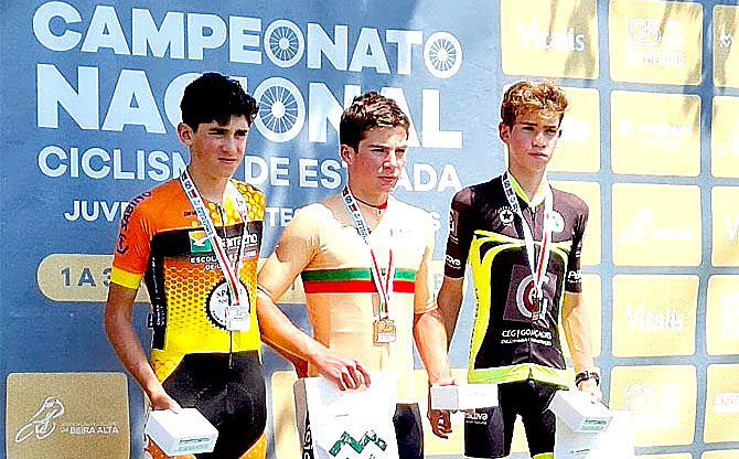 Luís Ferreira (Escola de Oeiras) é vice-campeão nacional de Estrada(T)