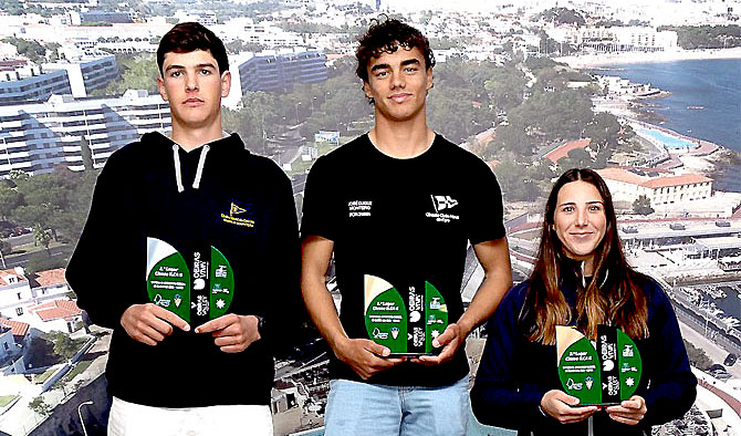 Velejadores do CN Cascais em destaque na prova de “Apuramento Nacional ILCA”(T)