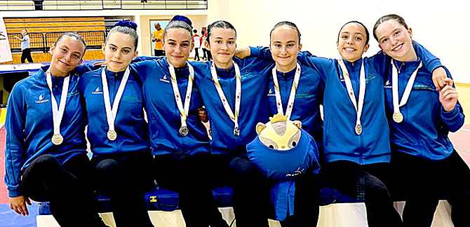 AD Clube da Linha de Oeiras campeã nacional de “TeamGym”(T)