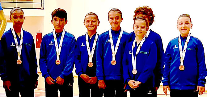 AD Clube da Linha de Oeiras campeã nacional de “TeamGym”(tx)