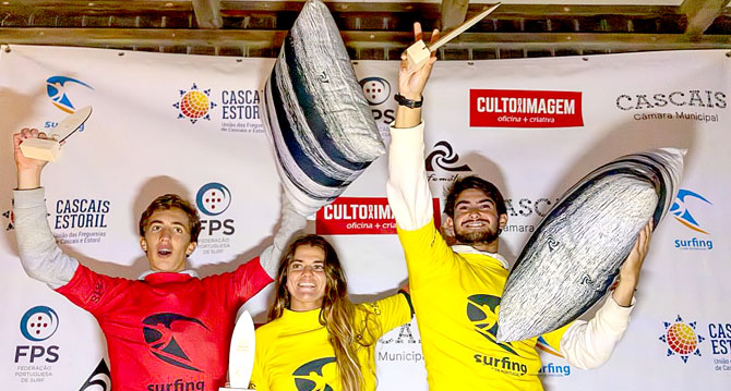 Cascalenses António Dantas, Duarte Barata e Carolina Mendes são campeões nacionais(T)