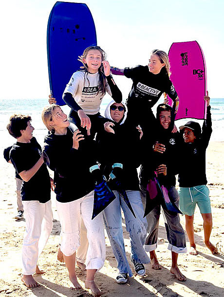 Atletas da Aqua Carca no pódio da última etapa do “Circuito Nacional de Bodyboard Esperanças”(tx)