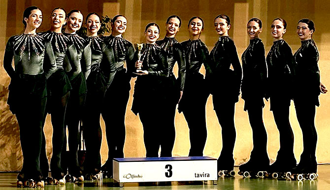 Sassoeiros de bronze em Grupos Pequenos no “Campeonato Nacional de Show 2025”(T)