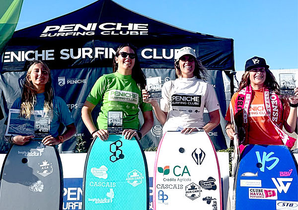 Atletas da Aqua Carca em destaque no “Circuito Nacional” em Peniche(tx)