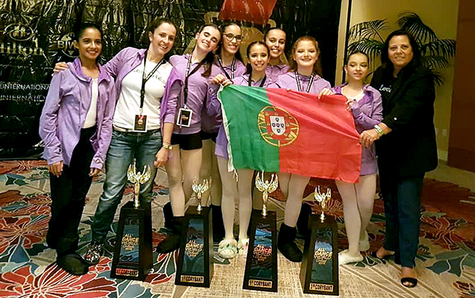 Escola de Dança Lev’Arte, em grande destaque, conquistaram “All Dance World 2018”, em Orlando(T)