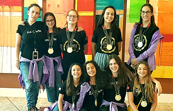 Escola de Dança Lev’Arte, em grande destaque, conquistaram “All Dance World 2018”, em Orlando(tx)