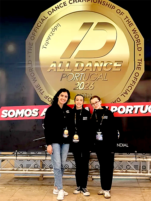 EDMP/CF Sassoeiros com ouro e prata no “ALL Dance Portugal 2026”(tx)