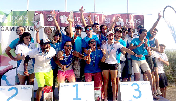 Clube do Mar Costa do Sol festeja vitória na 3.ª etapa do “Campeonato Nacional de Mar”(T)