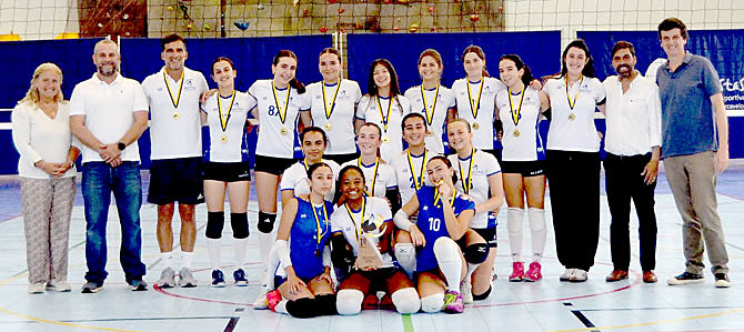 Cadetes femininos do Marista de Carcavelos sagraram-se campeãs regionais de Lisboa(T)