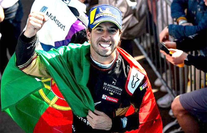 Mais um campeão mundial em Cascais, Félix da Costa no pódio da “Formula E”(T)