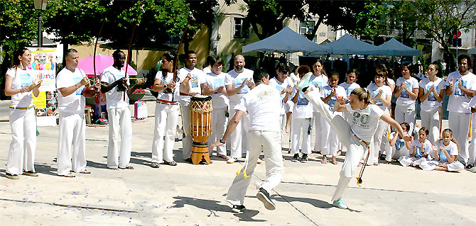 Núcleo de capoeira “Alto Astral” em Oeiras